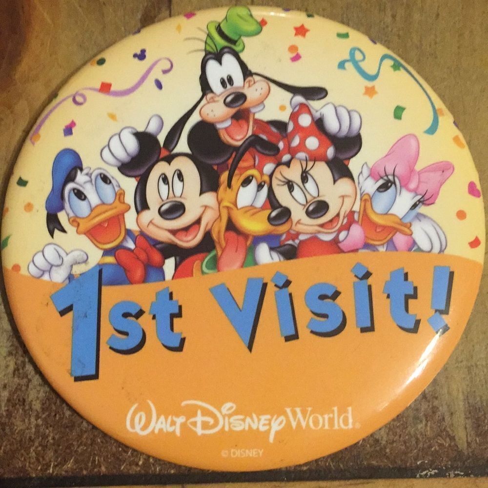 Walt Disney World 1st Visit pin